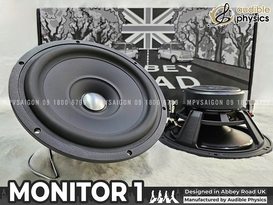 Loa monitor Audible Physics Monitor 1 Abbey Road NW8 phối cảnh lắp đặt