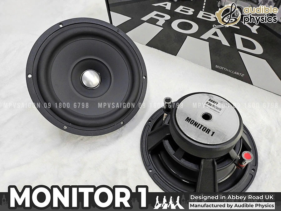 Loa monitor Audible Physics Monitor 1 Abbey Road NW8 bộ đôi loa