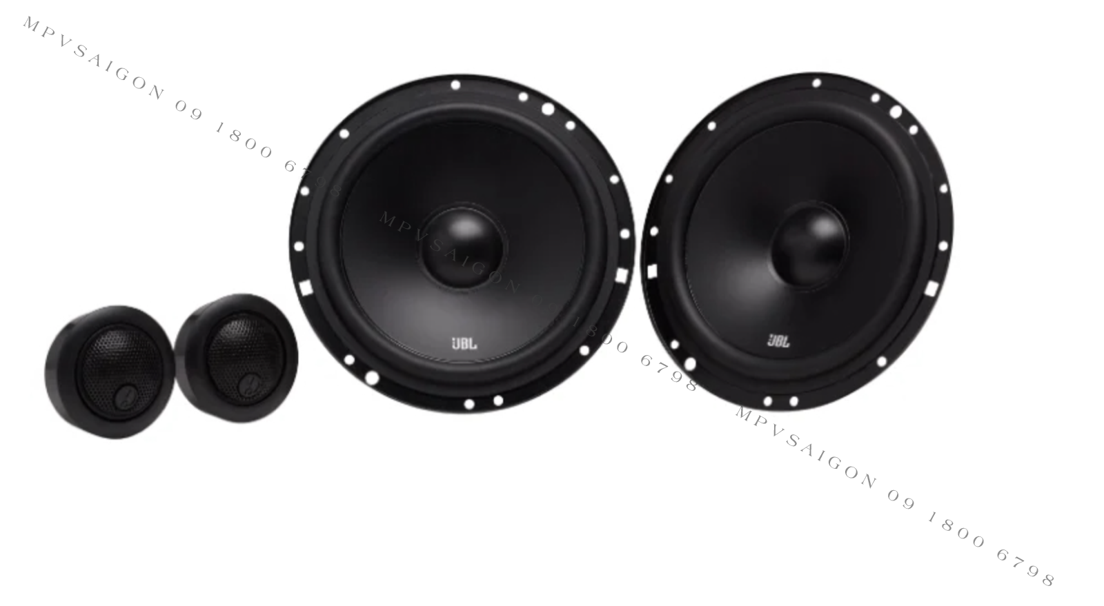 Bộ loa JBL STAGE1 601C lắp đặt trên ô tô - thiết kế hiện đại