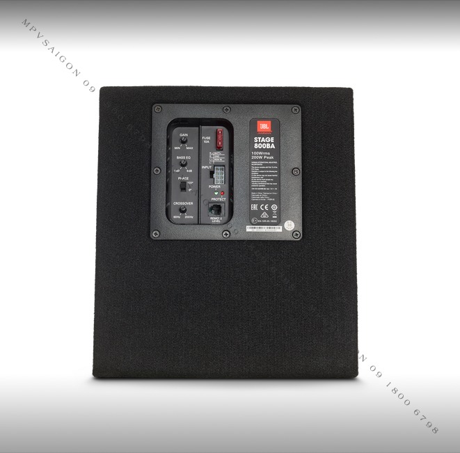 Loa SUB JBL STAGE 800BA góc chụp nghiêng