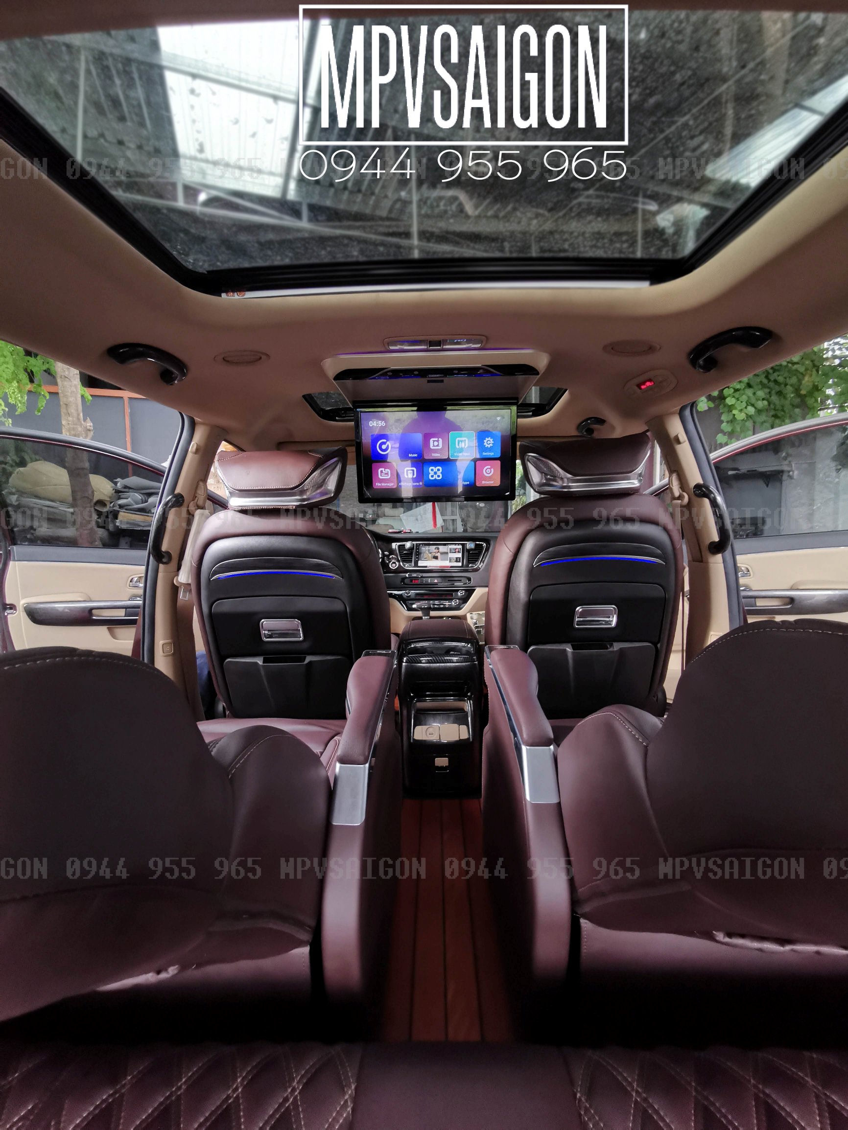 Độ limousine thương gia xe Sedona - Carnival Độ Limousine Thương Gia Xe Sedona - Carnival