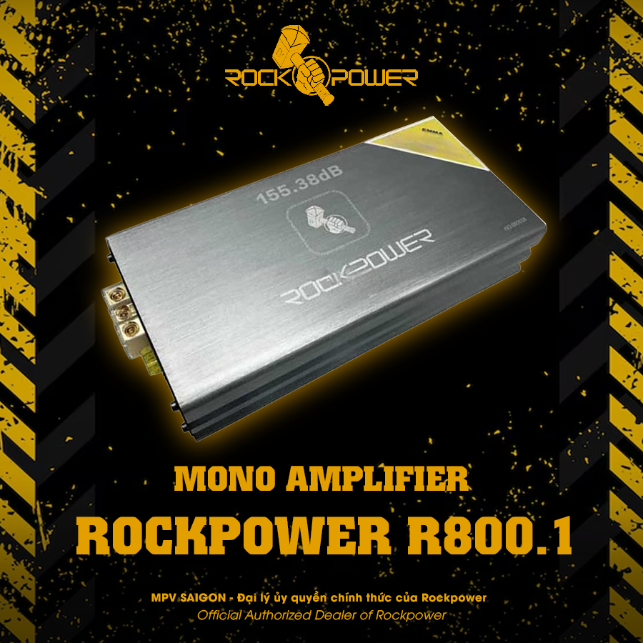 Mono Amplifier Rockpower R800.1