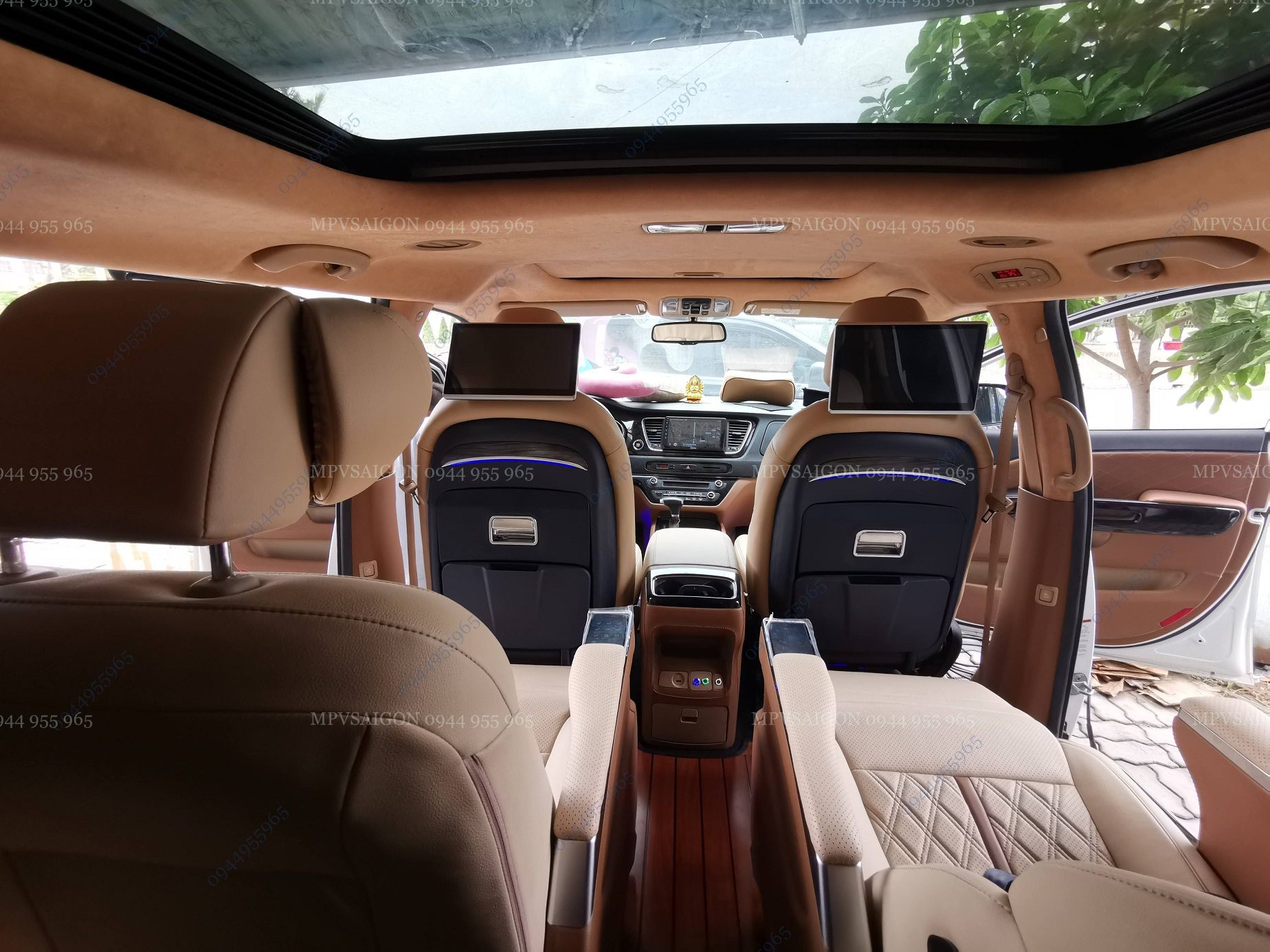 Nội thất SEDONA nâng cấp - độ Limousine cao cấp Nội Thất Sedona Nâng Cấp - Độ Limousine Cao Cấp