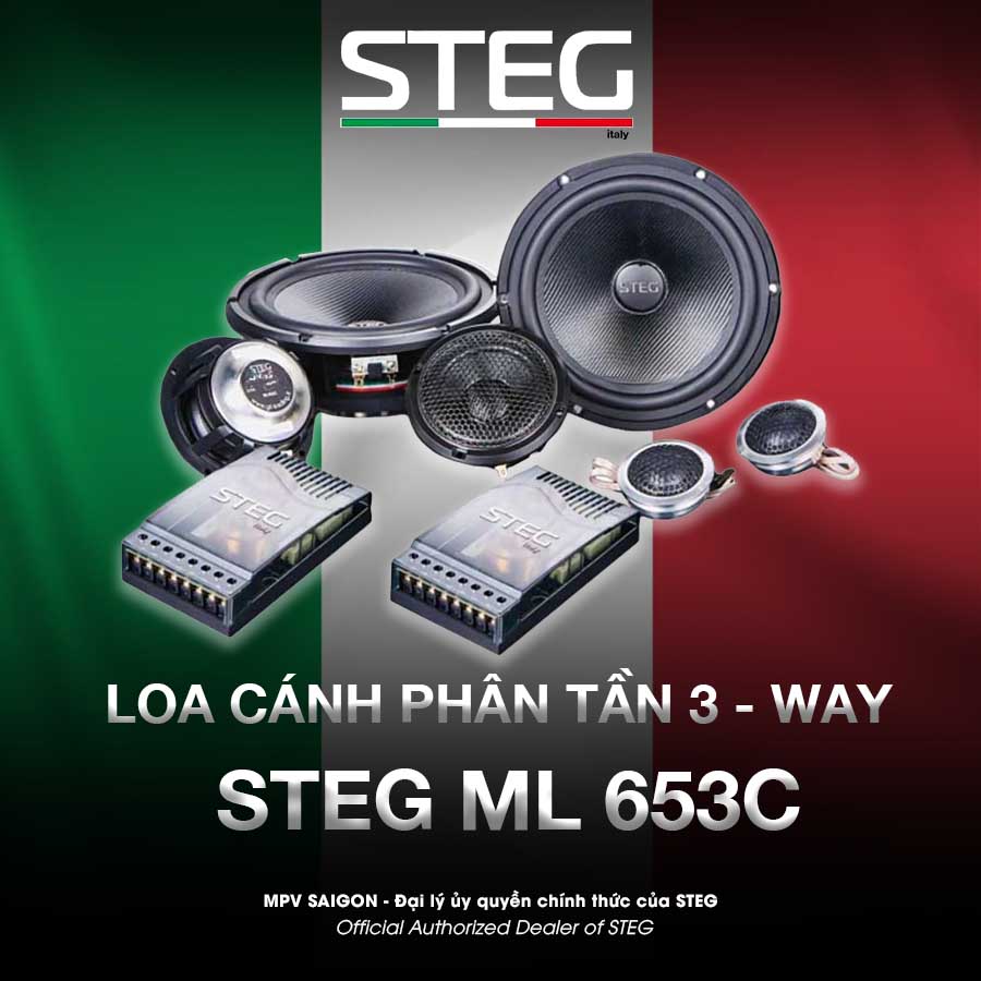 Loa cánh phân tần 3 way Steg ML 653C - MPVSAIGON