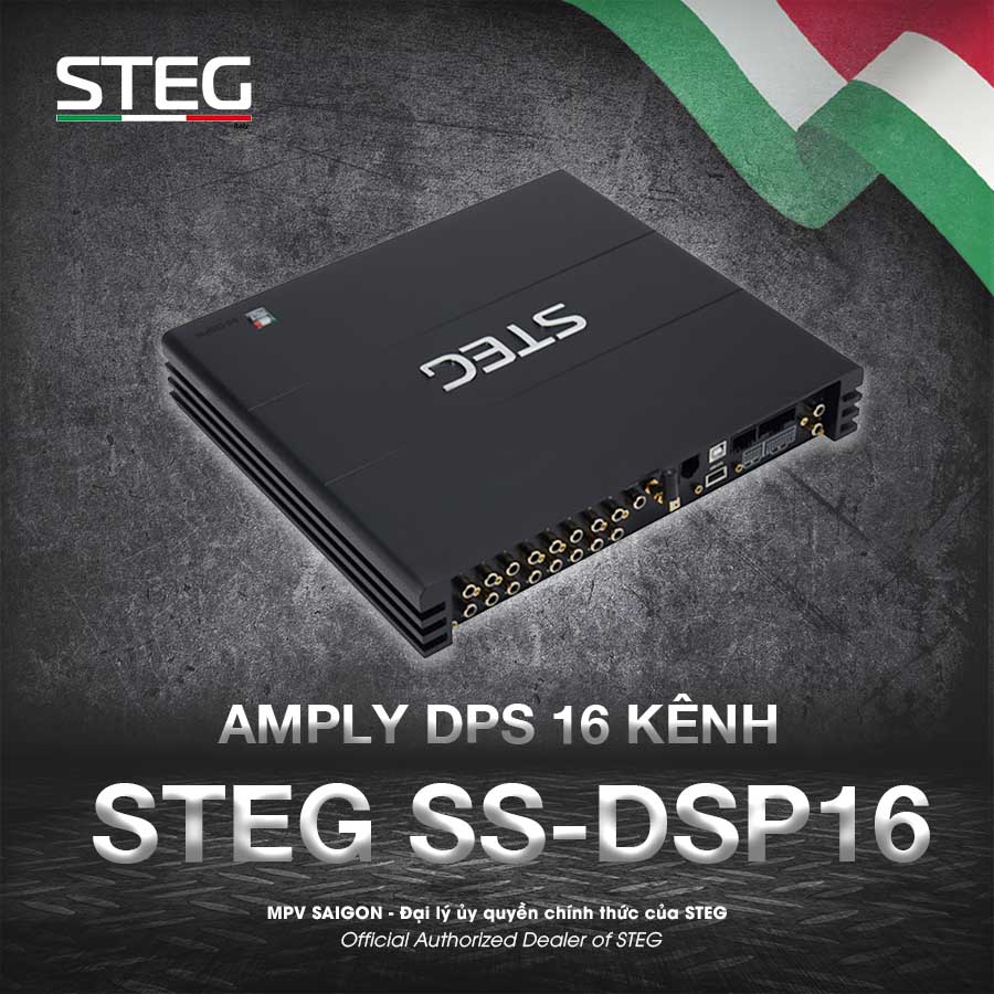 Amply DSP 16 kênh STEG SS-DSP16