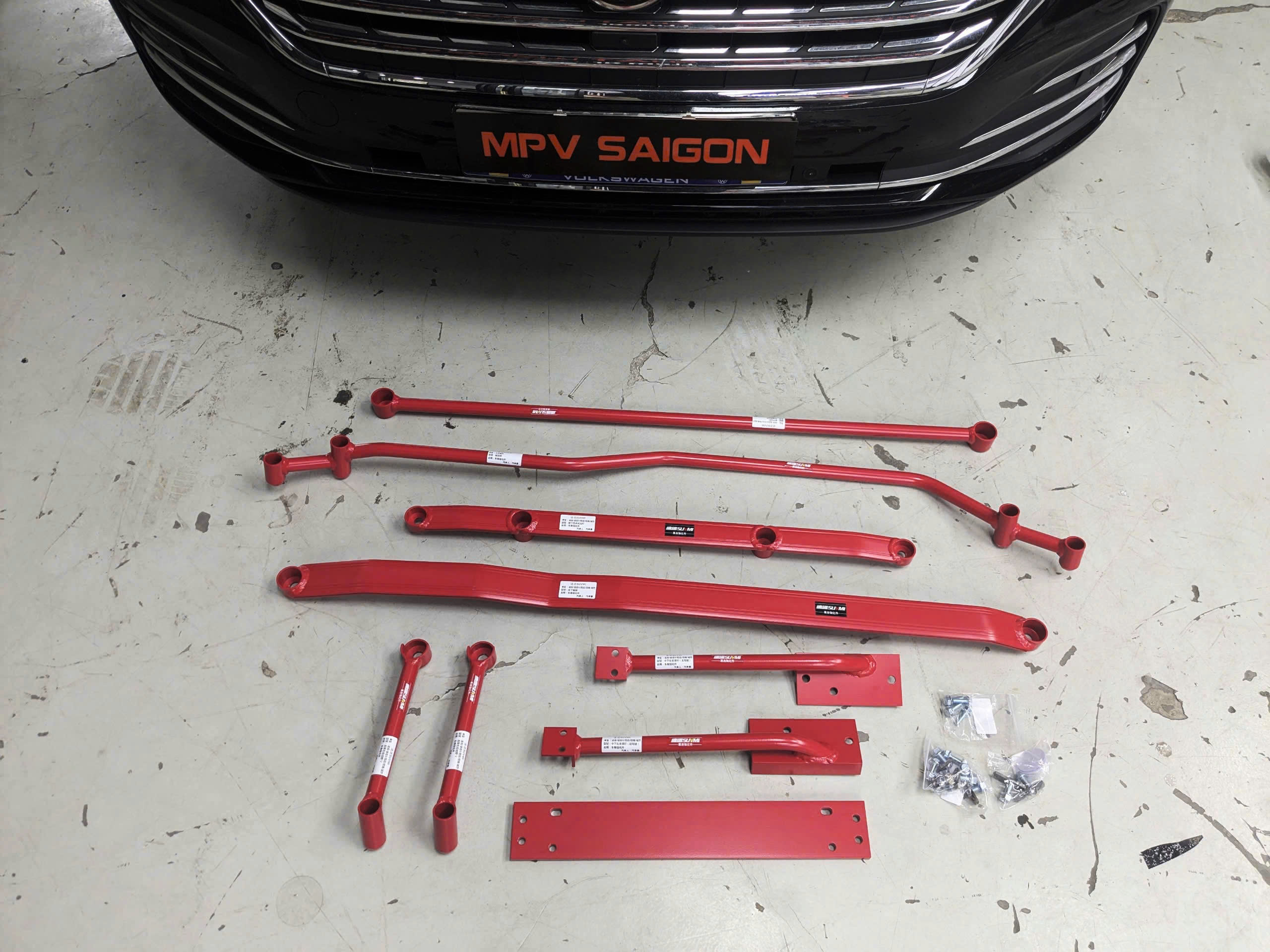 Hệ thống phuộc điện tử (DCC - Dynamic Chassis Control) VW Viloran- Teramont