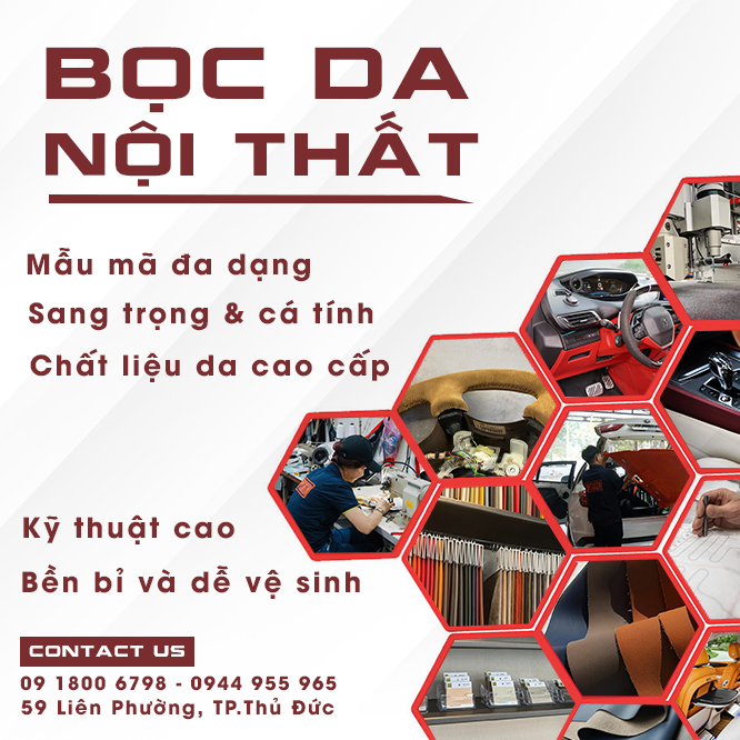 BỌC DA NỘI THẤT Ô TÔ