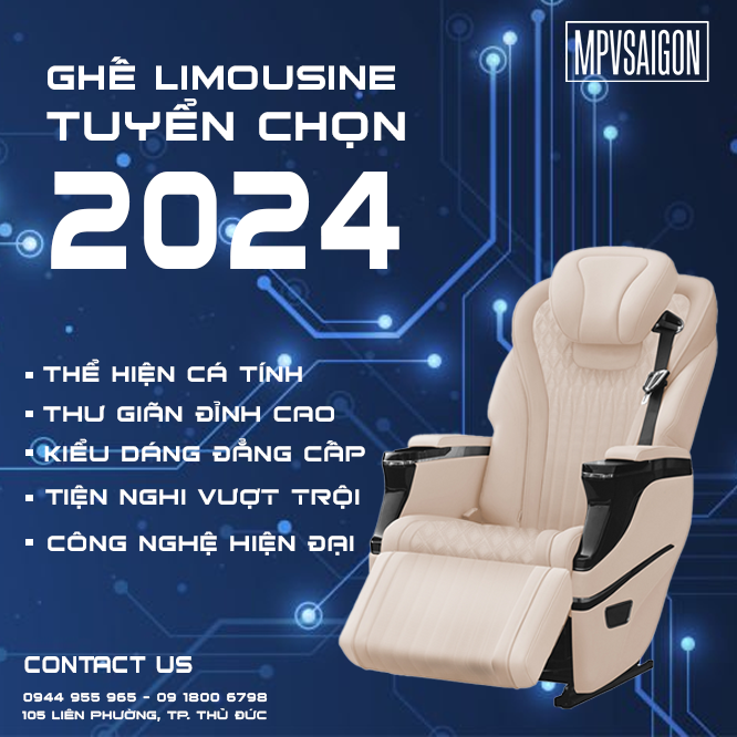 GHẾ LIMOUSINE TUYỂN CHỌN 2024
