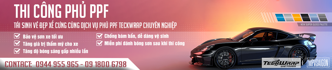 PHỦ PPF TECKWRAP TẠI MPVSAIGON