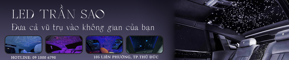 LED trần sao ô tô