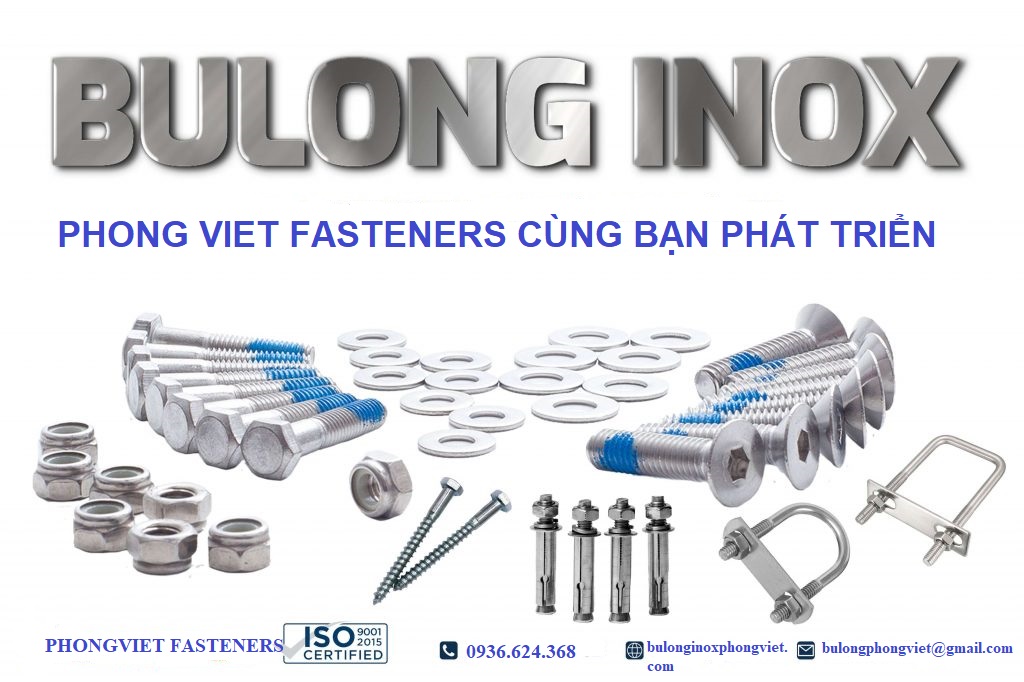 Khái niệm và ứng dụng của Bulong inox trong đời sống.