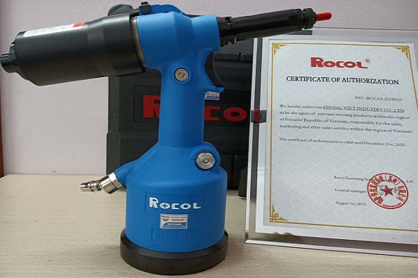 Cách phân biệt súng rút ốc ROCOL Chính hãng và hàng giả trên thị trường