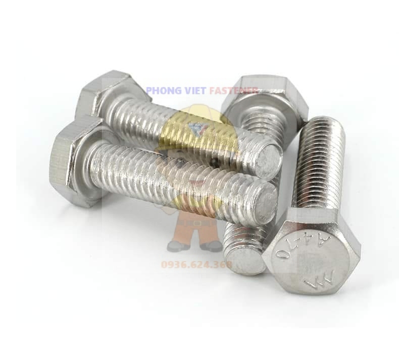 BẢNG GIÁ BULONG INOX 304 M8 tại Hà Nội