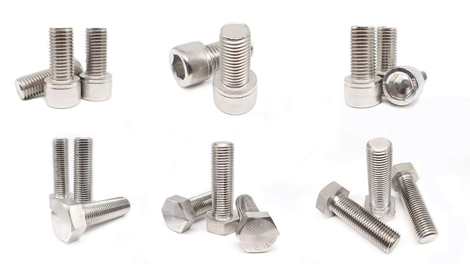 Bulong lục giác chìm Inox