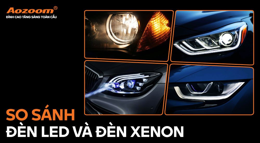 So sánh đèn bi LED và bi XENON. Các nguy hiểm từ đèn tự chế và kém chất lượng