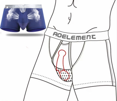 Quần lót nam định hình dương vật cực thoải mái 329