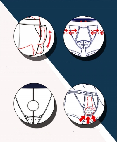 Quần lót nam định hình dương vật cực thoải mái 329