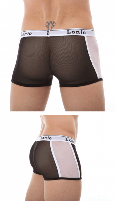 QUẦN LÓT NAM BOXER LƯỚI MỊN THOẢI MÁI 368
