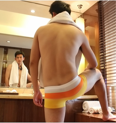 QUẦN BOXER NAM KẺ CAO CẤP 372E