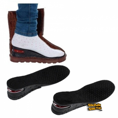 LÓT GIÀY TĂNG CHIỀU CAO 7CM NHIỀU NẤC ĐỆM KHÍ ÊM ÁI LG1