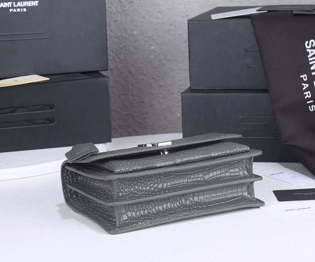 YSL Sunset Croc
