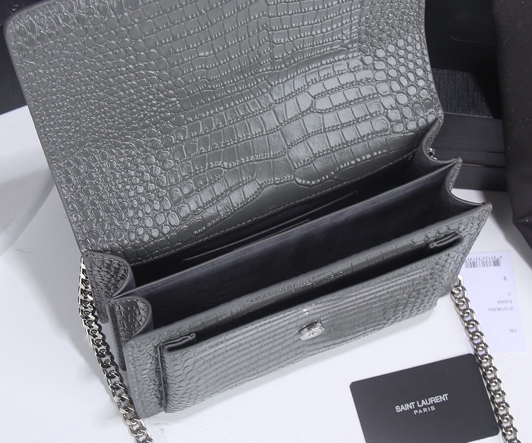 YSL Sunset Croc
