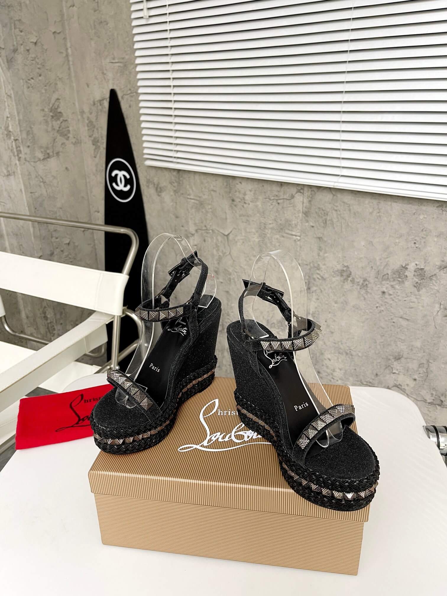 Louboutin Wedges
