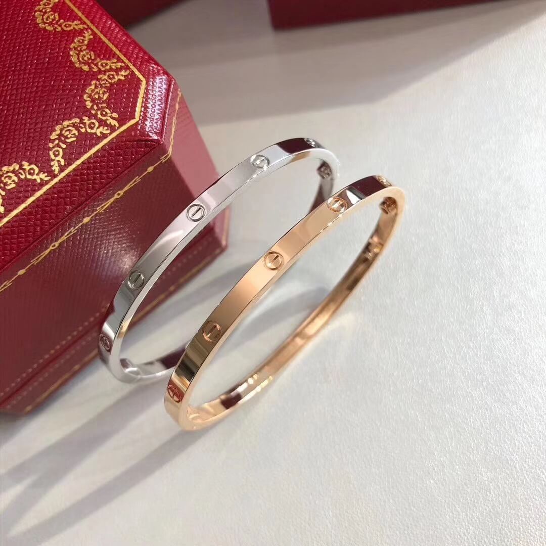Cartier Love Bangles (Thin Band)