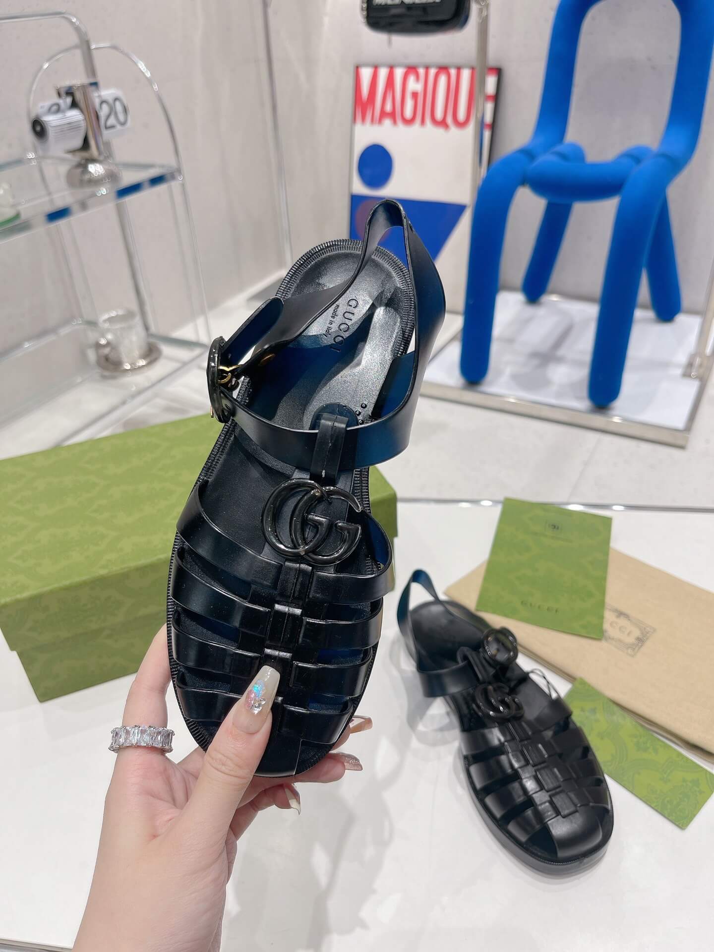 GG Rubber Sandals