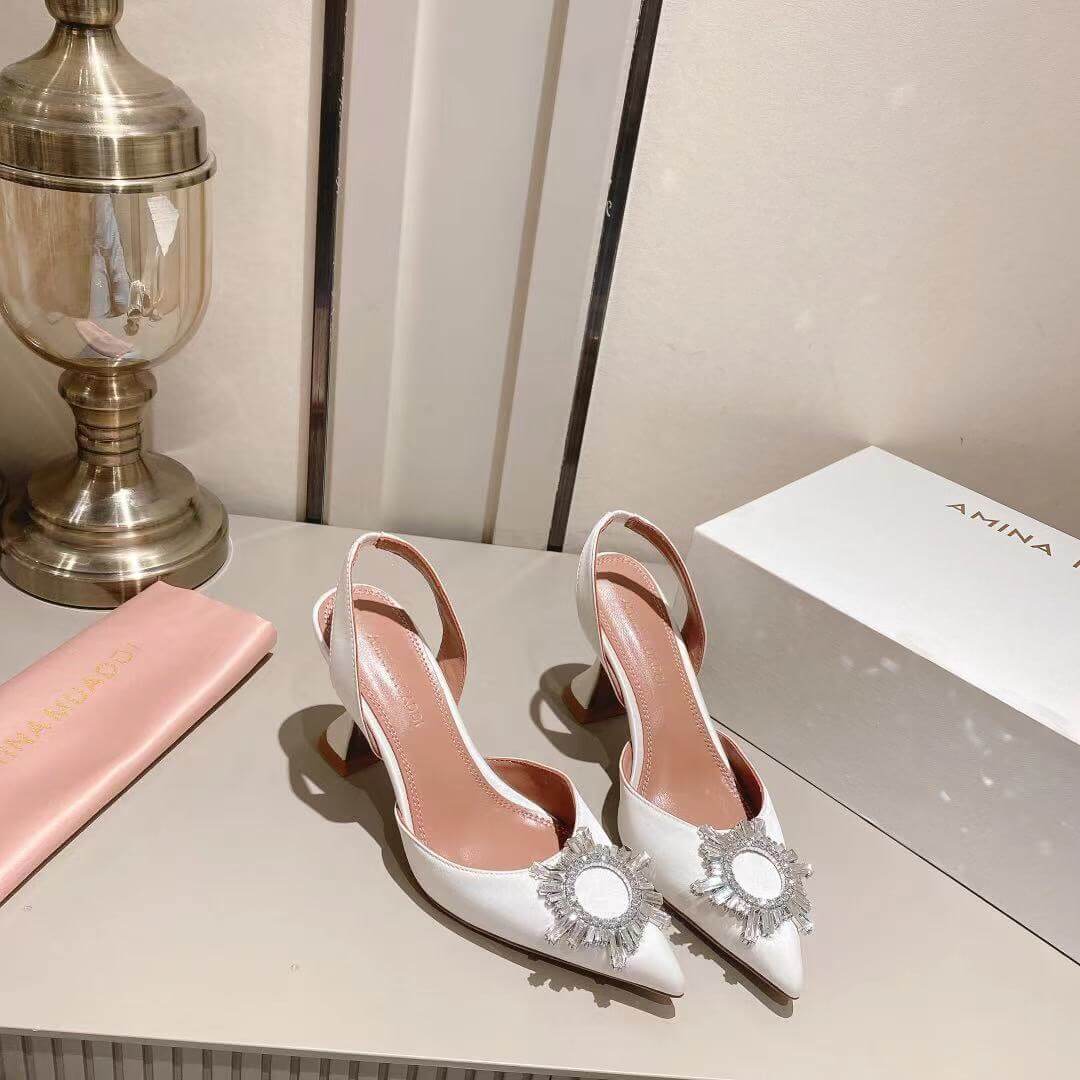 Amina Muaddi Heels
