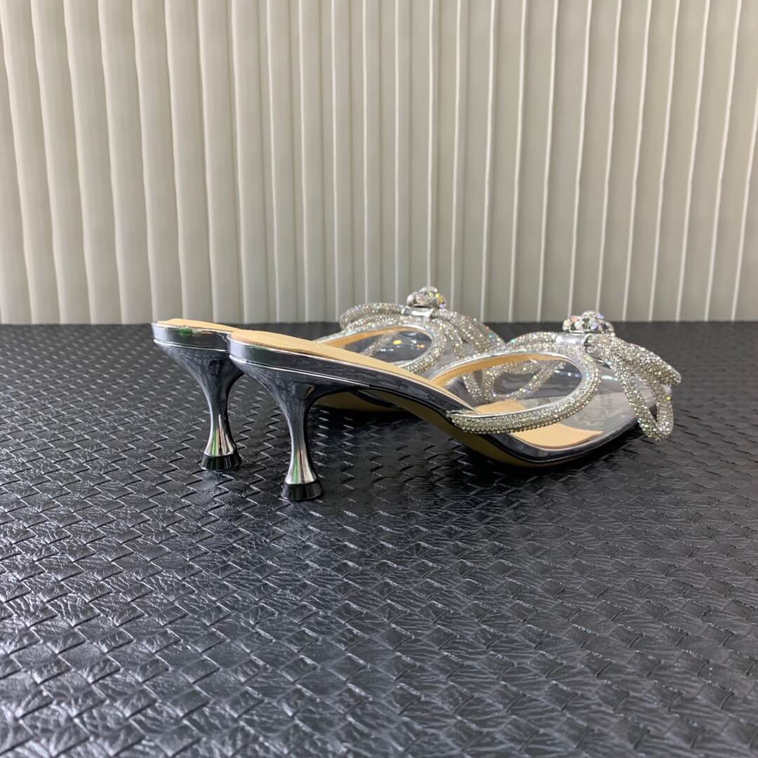 Mach & Mach Double Bow Low Heels