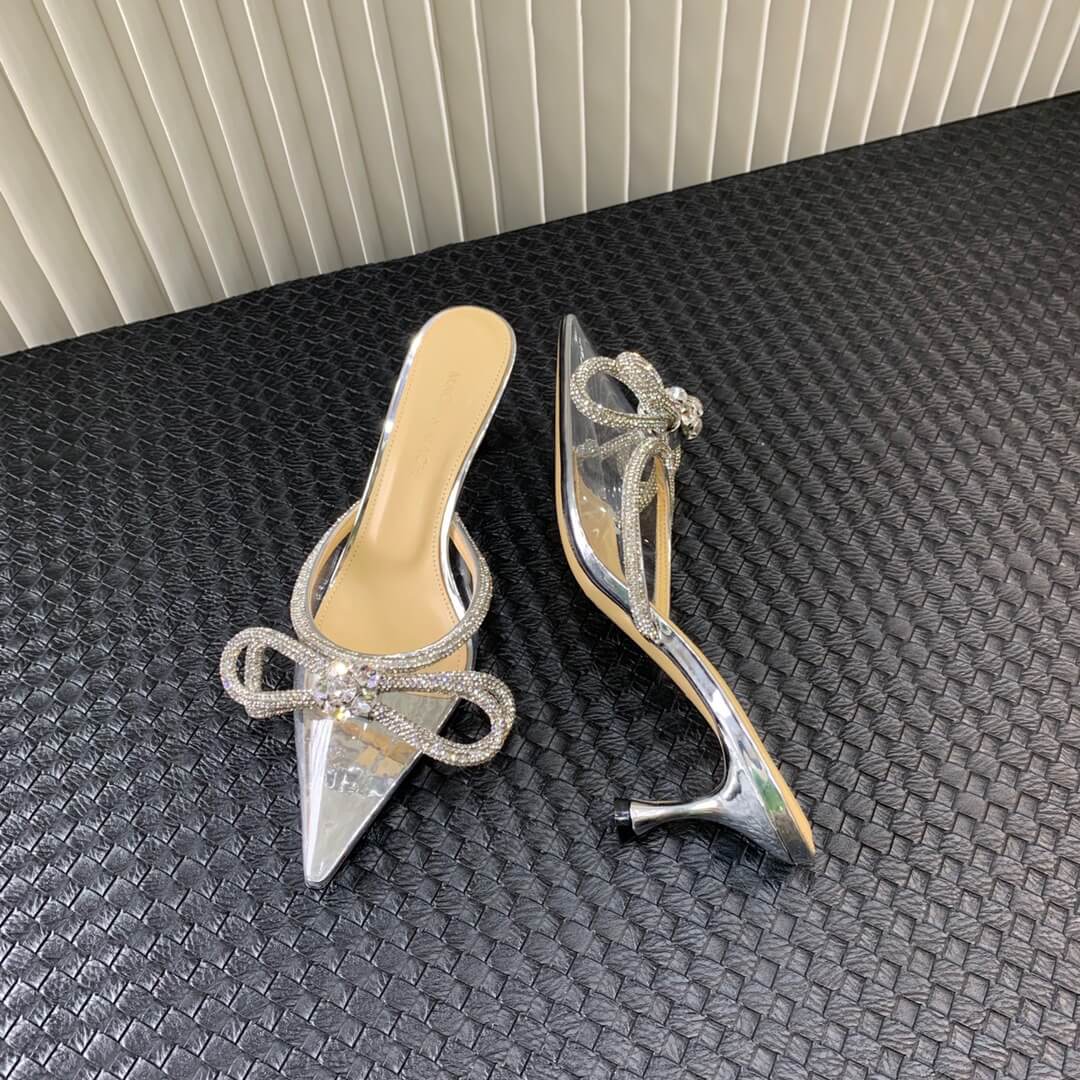 Mach & Mach Double Bow Low Heels