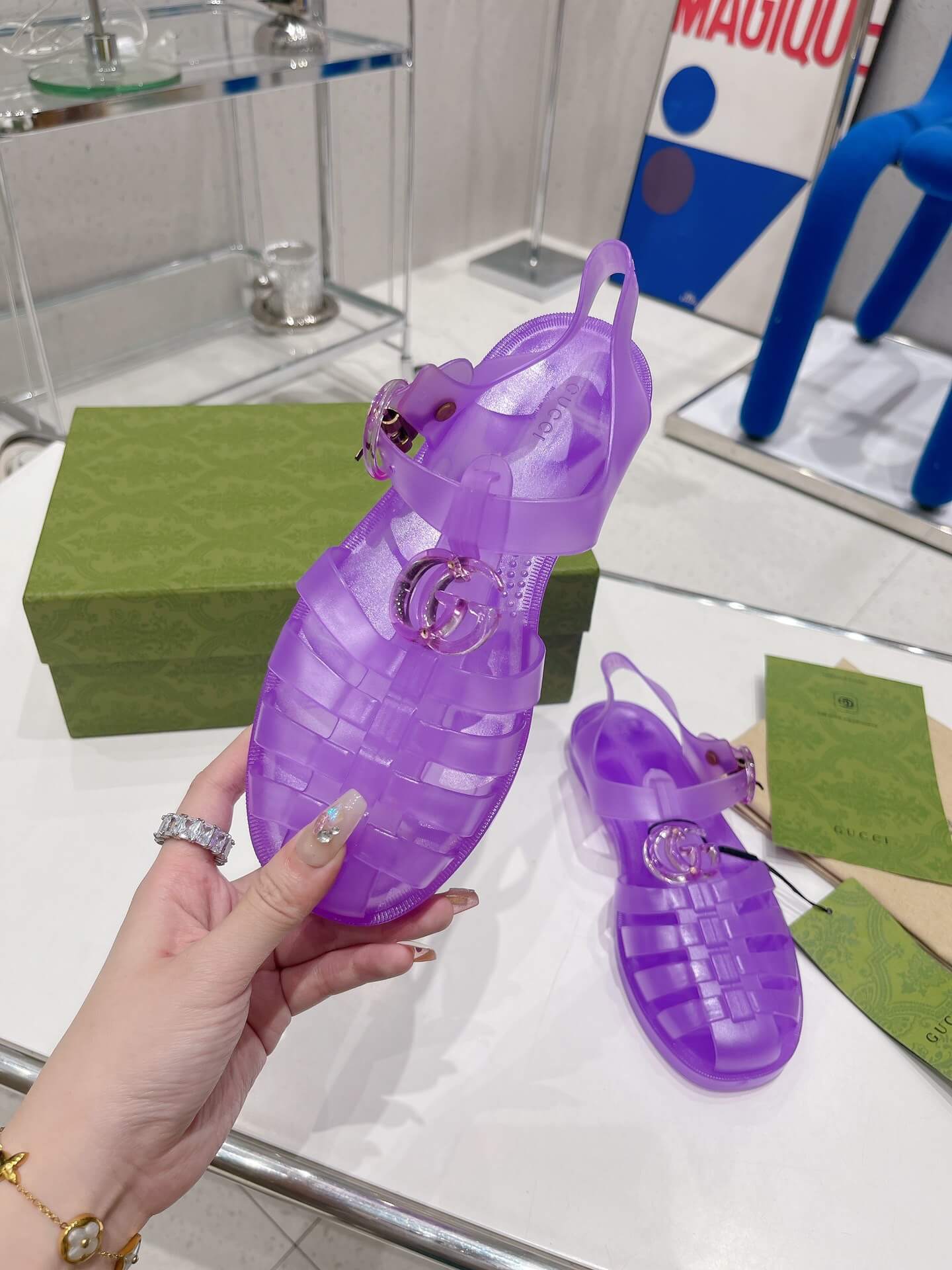 GG Rubber Sandals