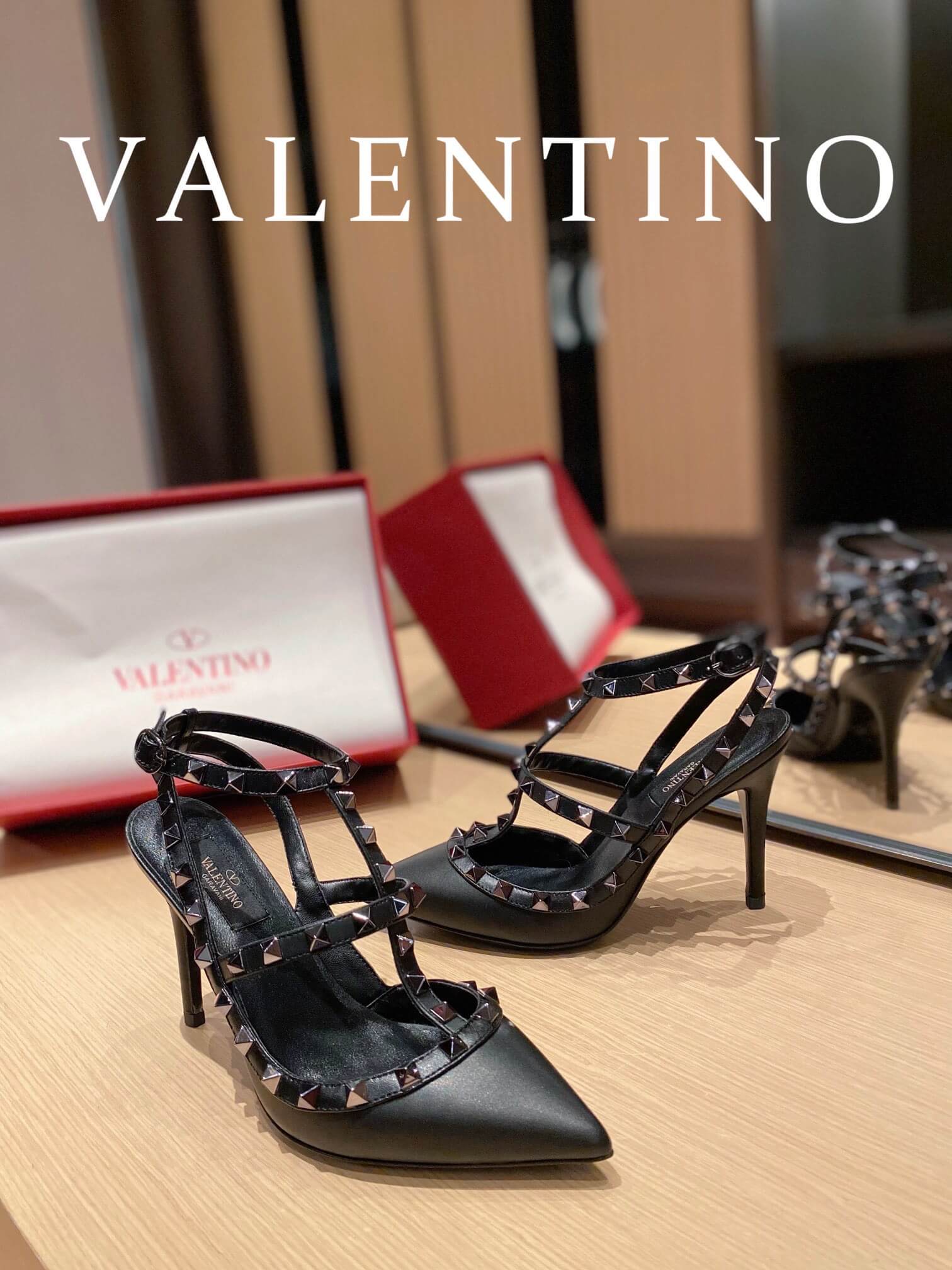 VALEN Rockstuds High Heels