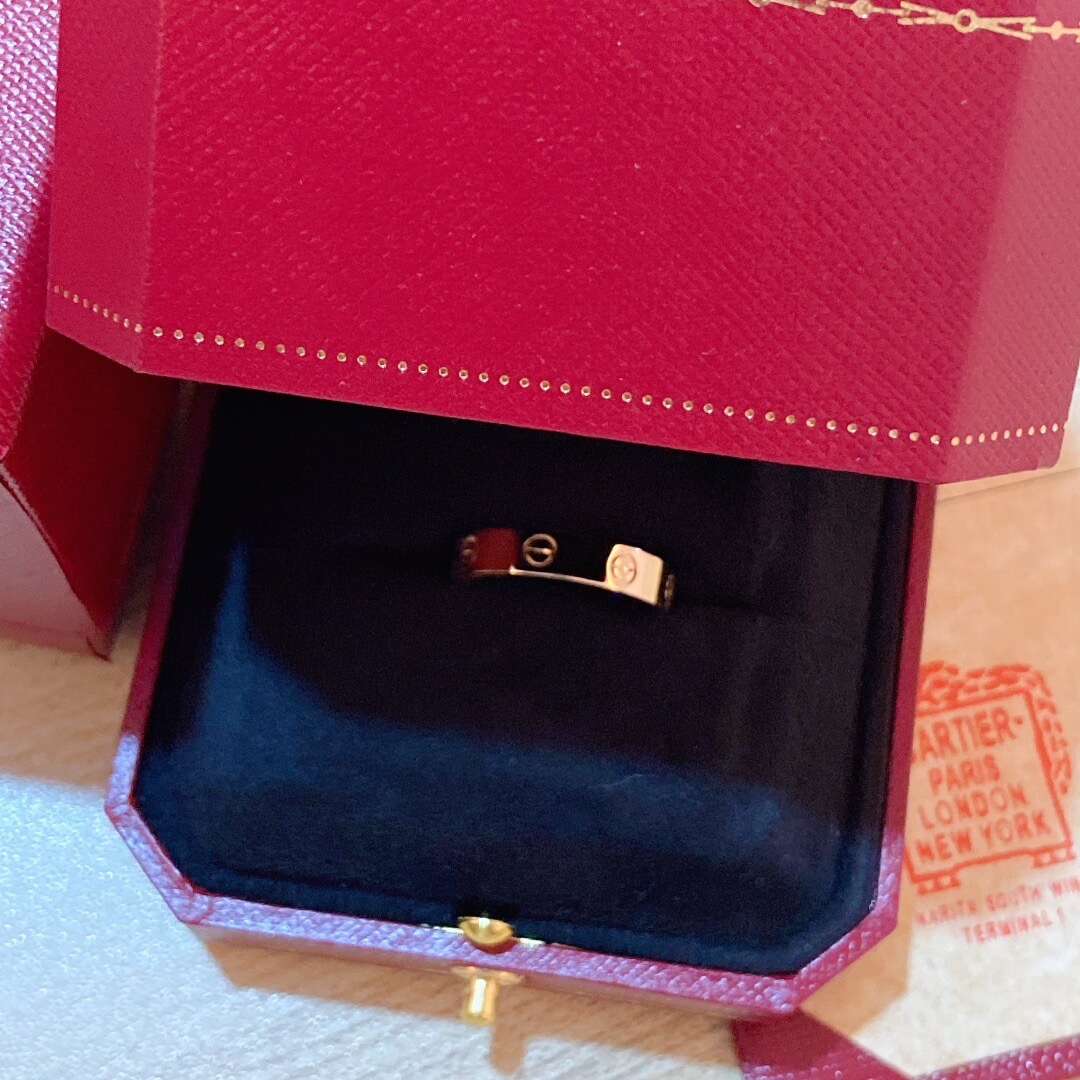 Cartier Ring (Thin Band)