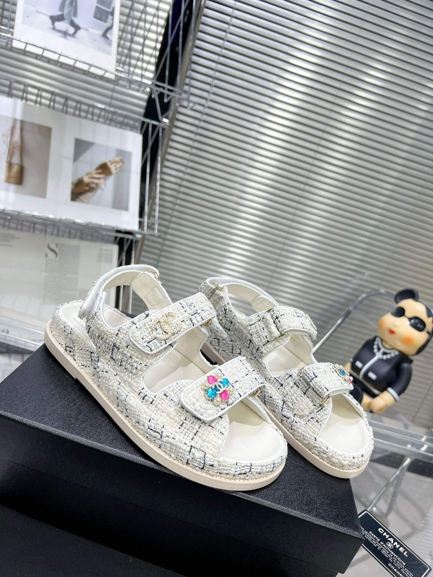CC Birkenstocks Tweed
