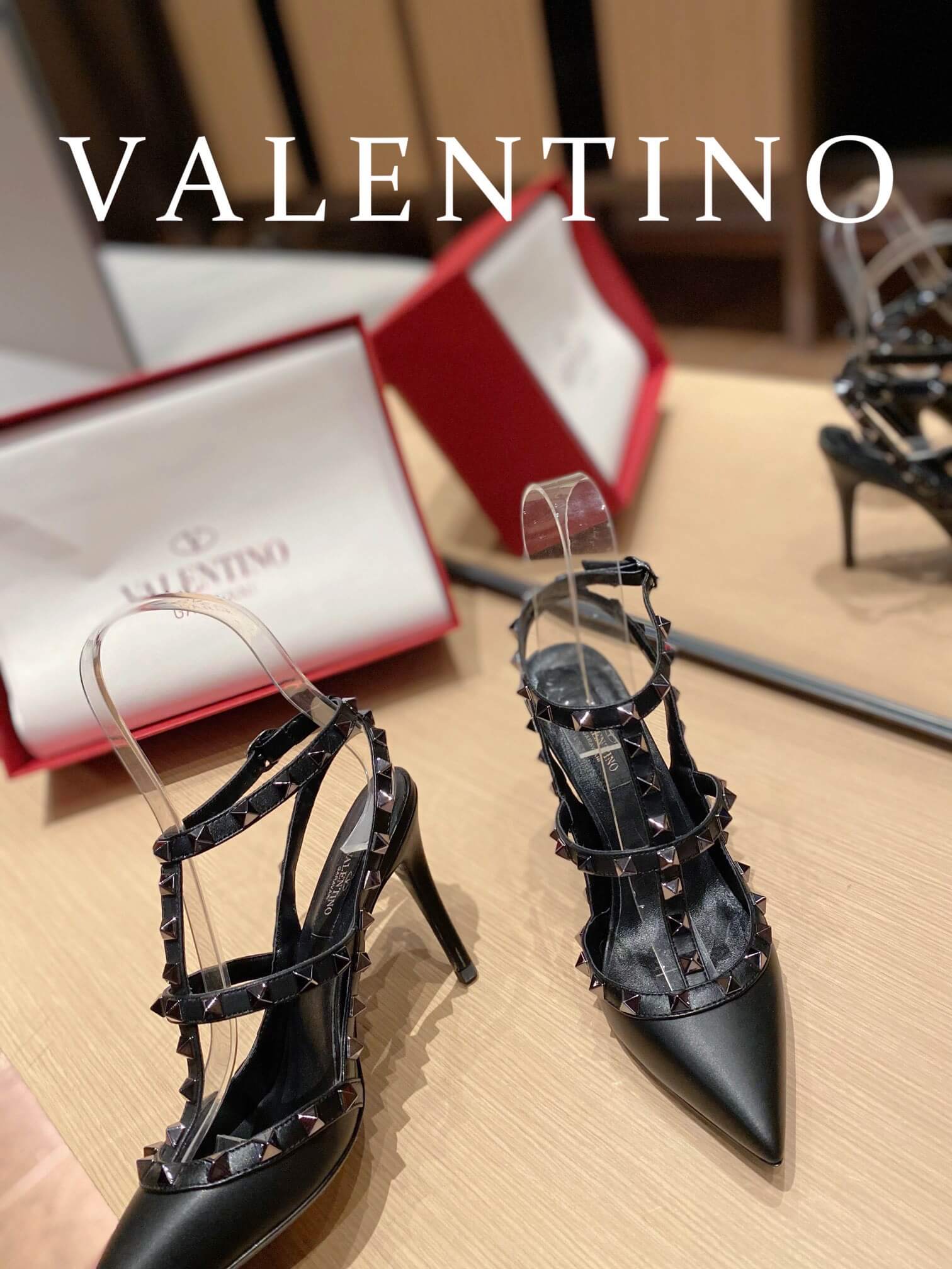 VALEN Rockstuds High Heels