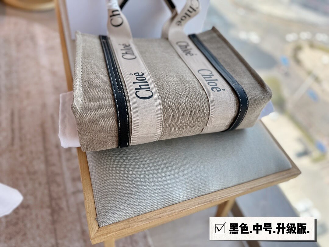 Chloe Woody Tote Medium