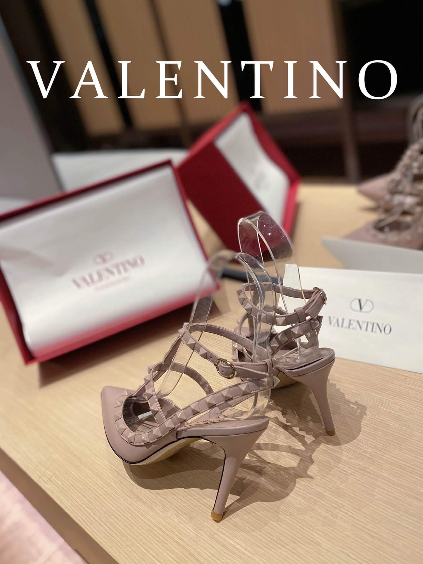 VALEN Rockstuds High Heels