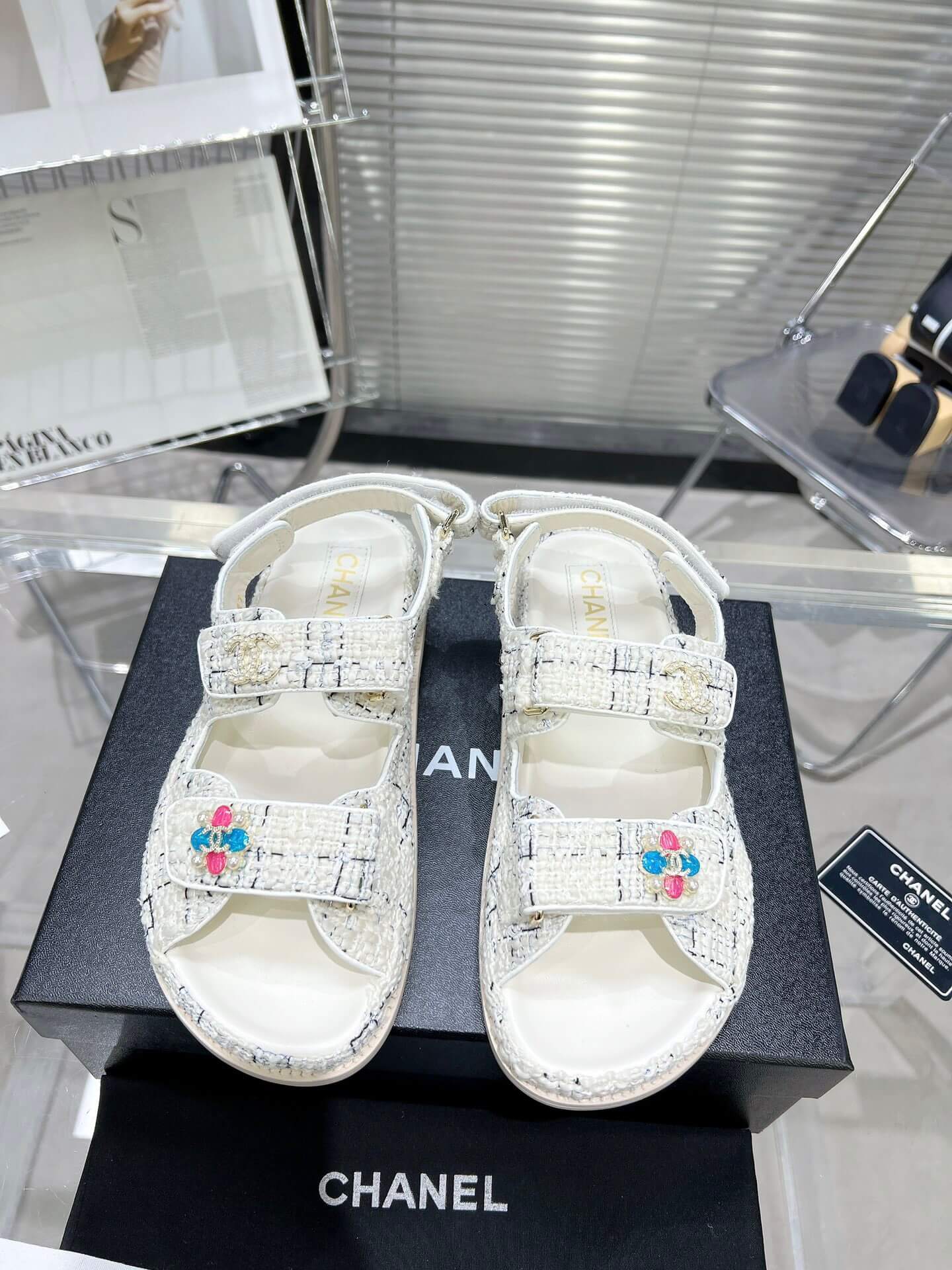 CC Birkenstocks Tweed