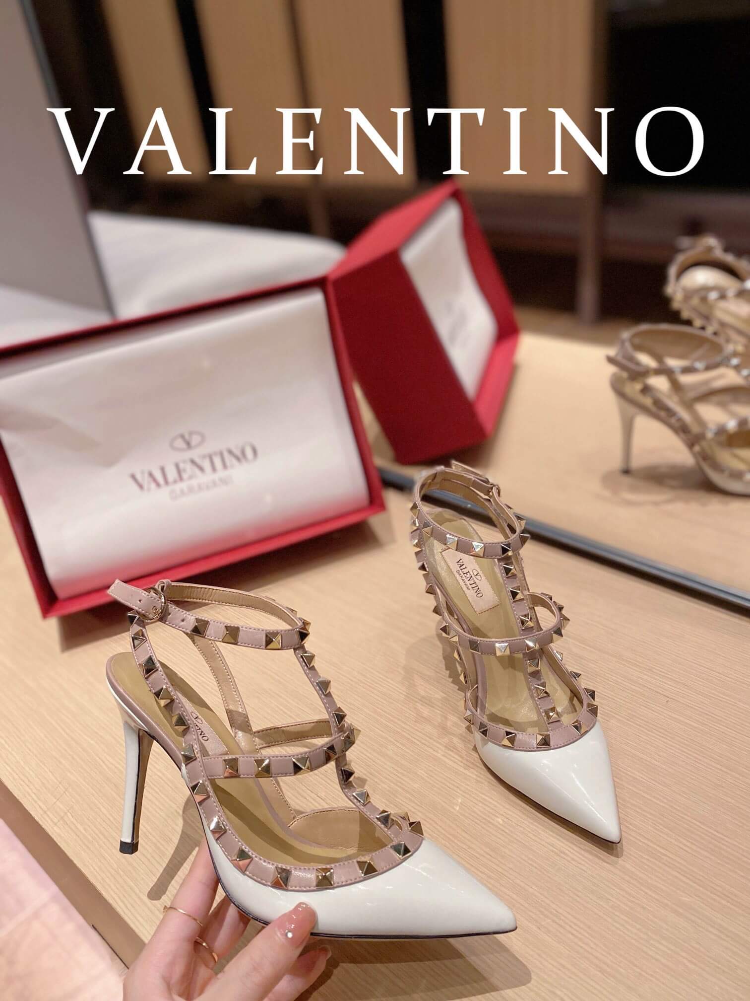 VALEN Rockstuds High Heels