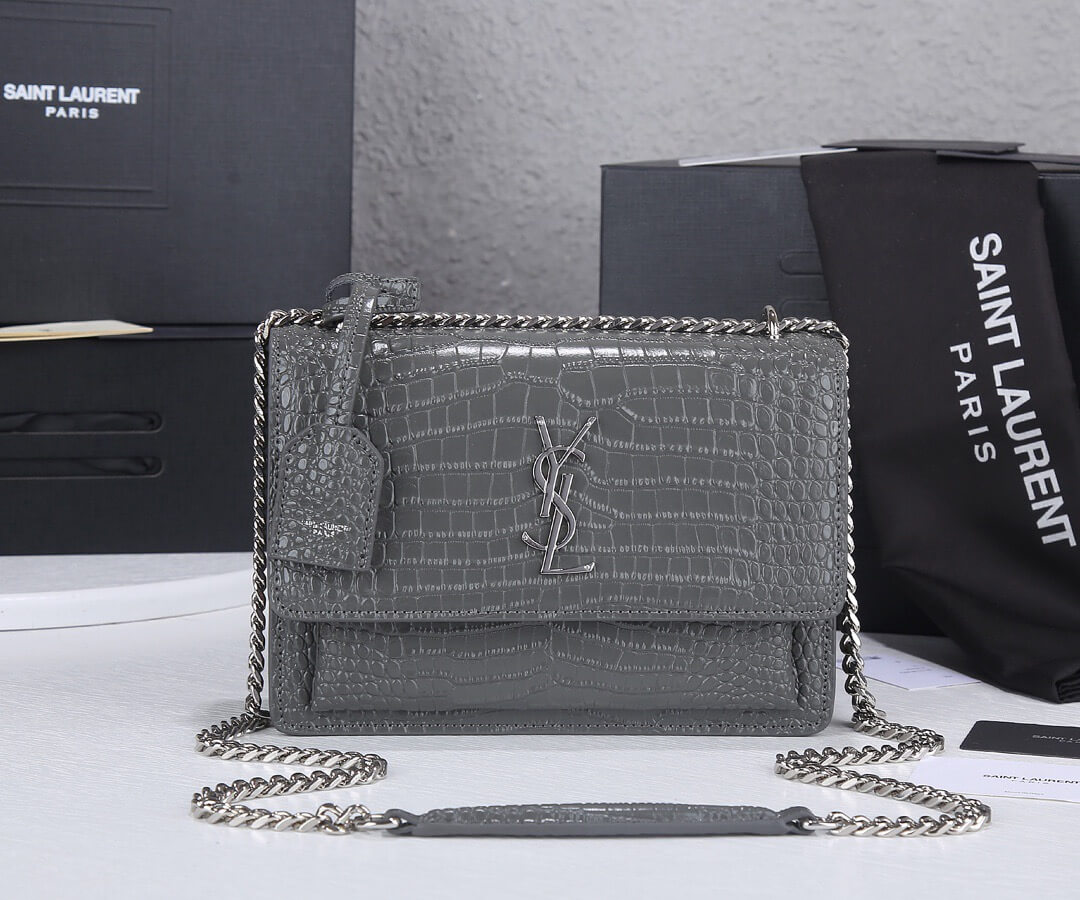 YSL Sunset Croc