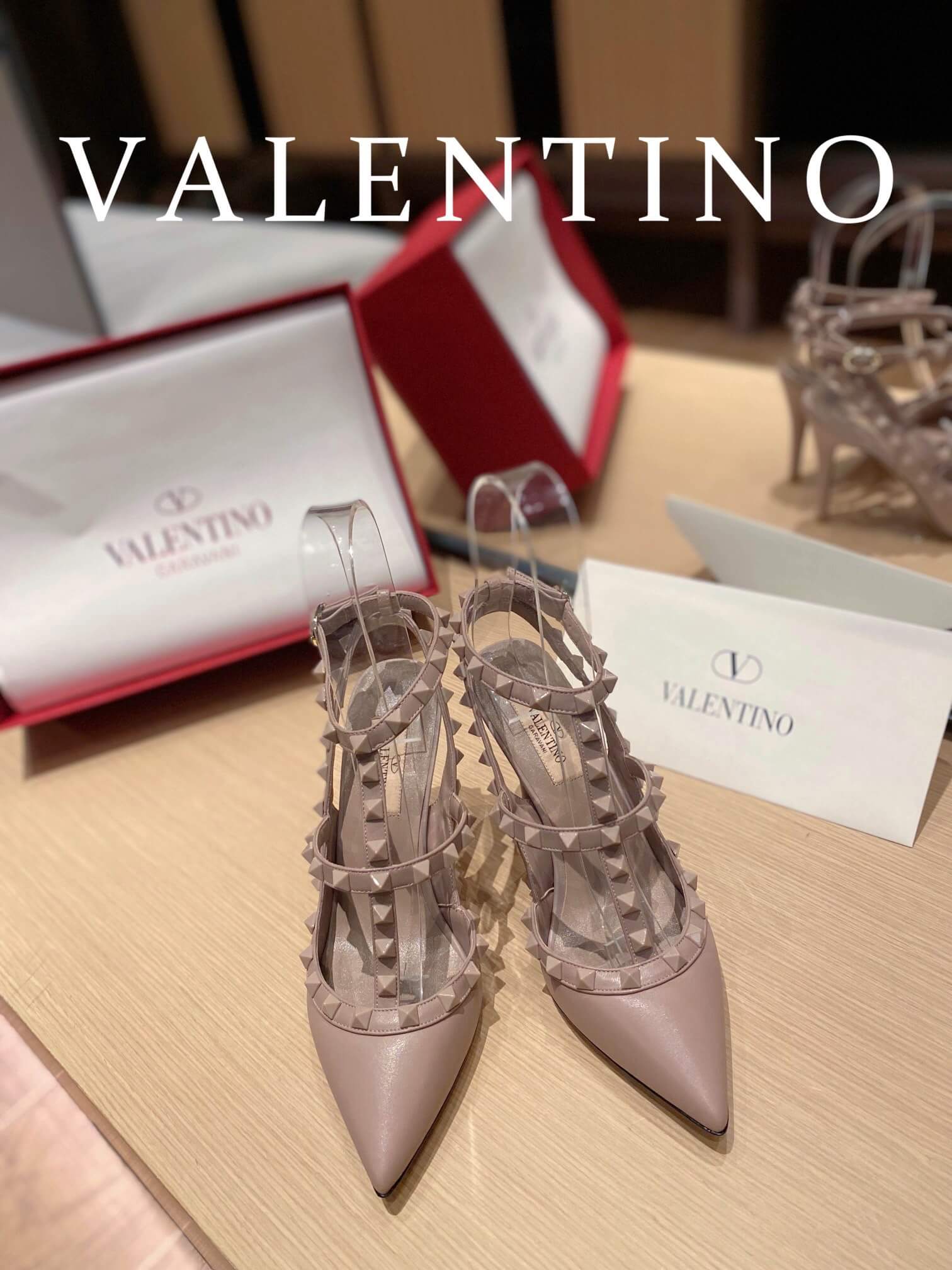 VALEN Rockstuds High Heels