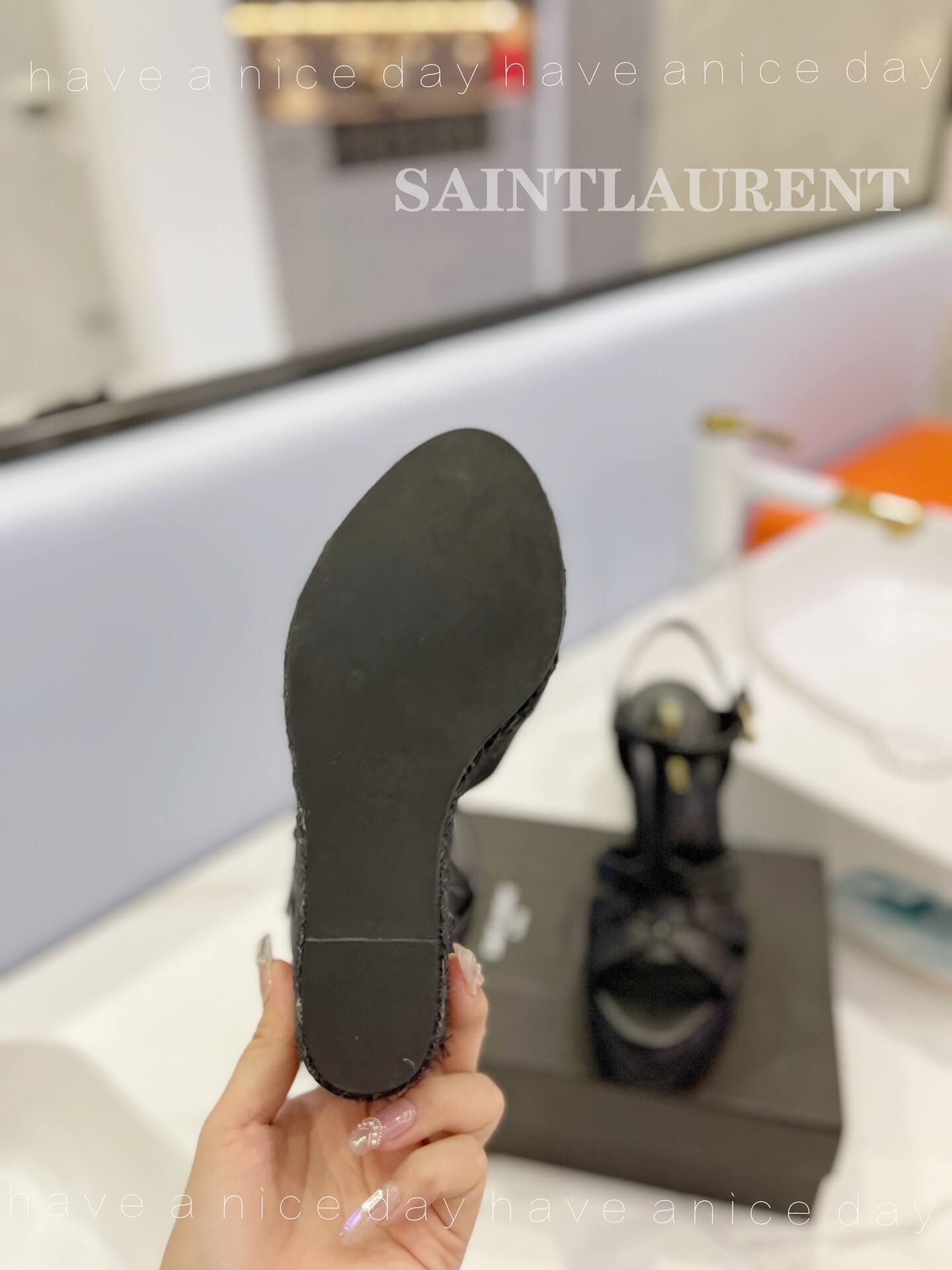 YSL Tribute Wedges