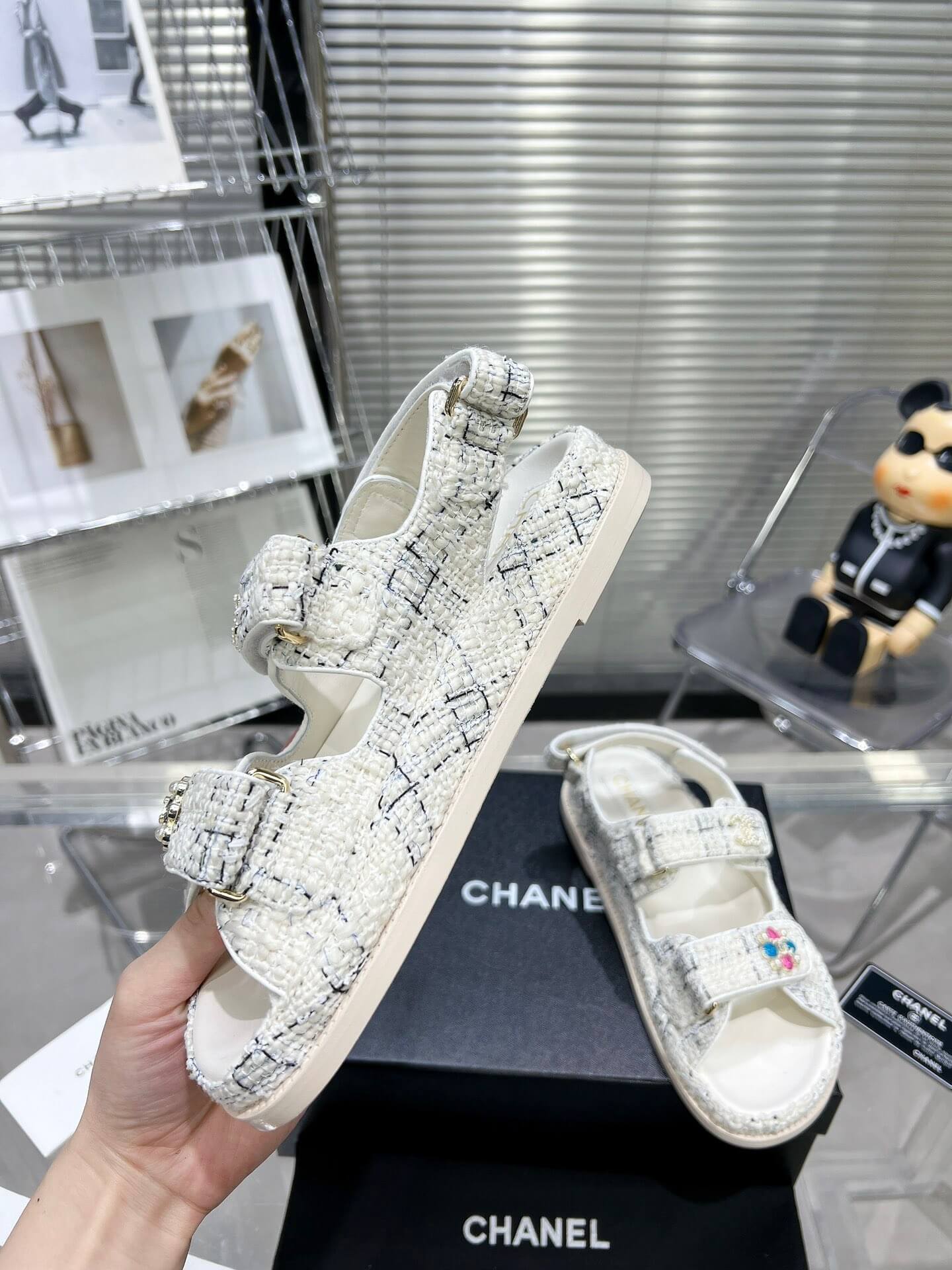 CC Birkenstocks Tweed