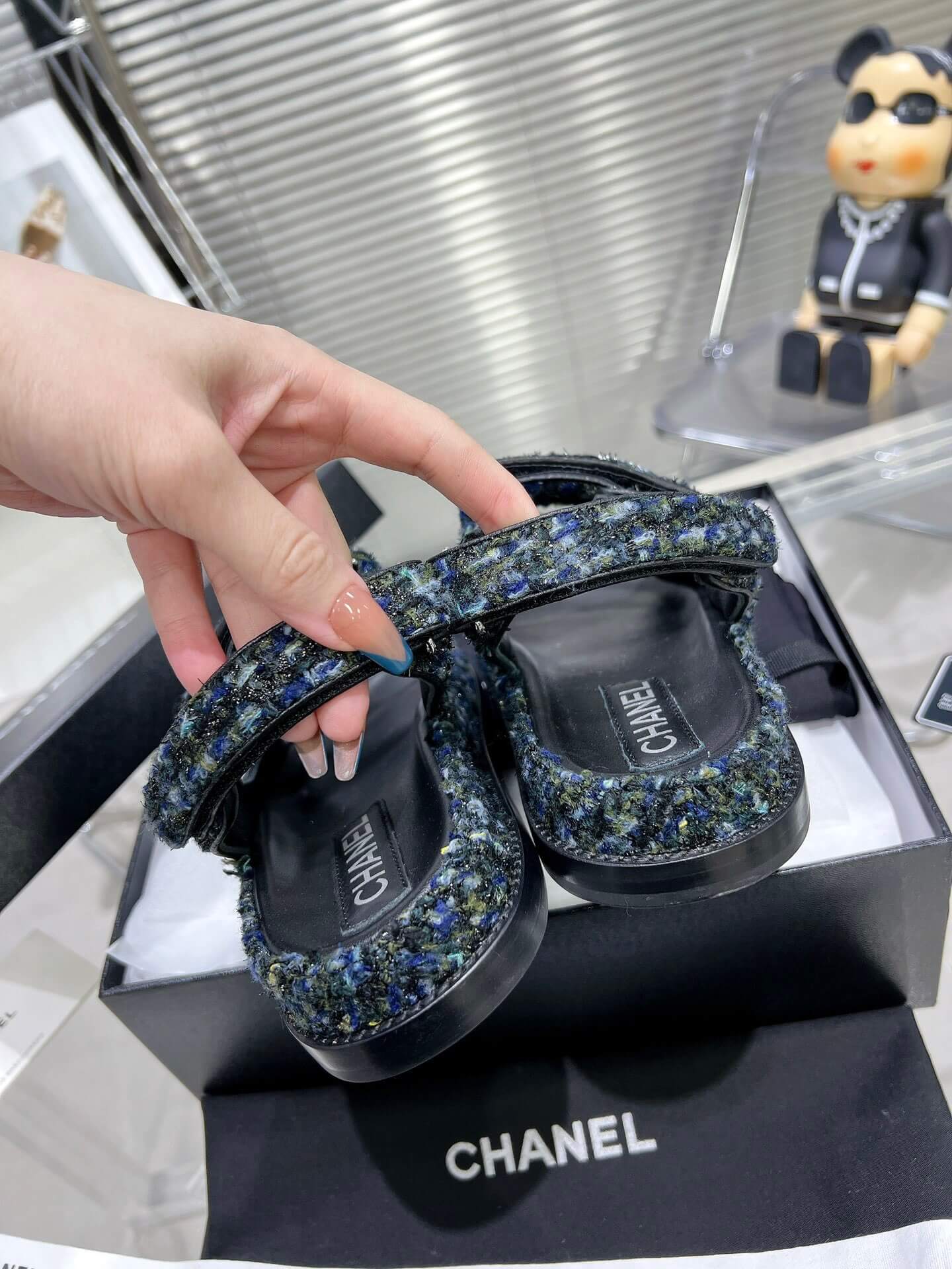 CC Birkenstocks Tweed