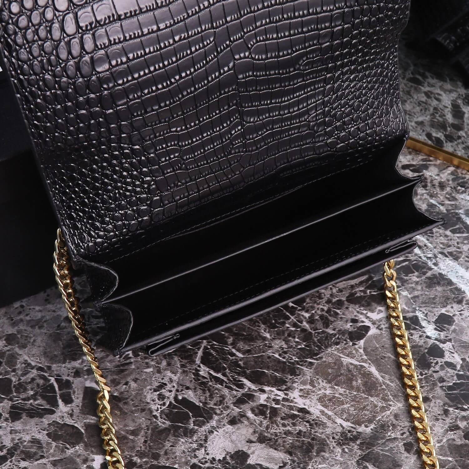 YSL Sunset Croc