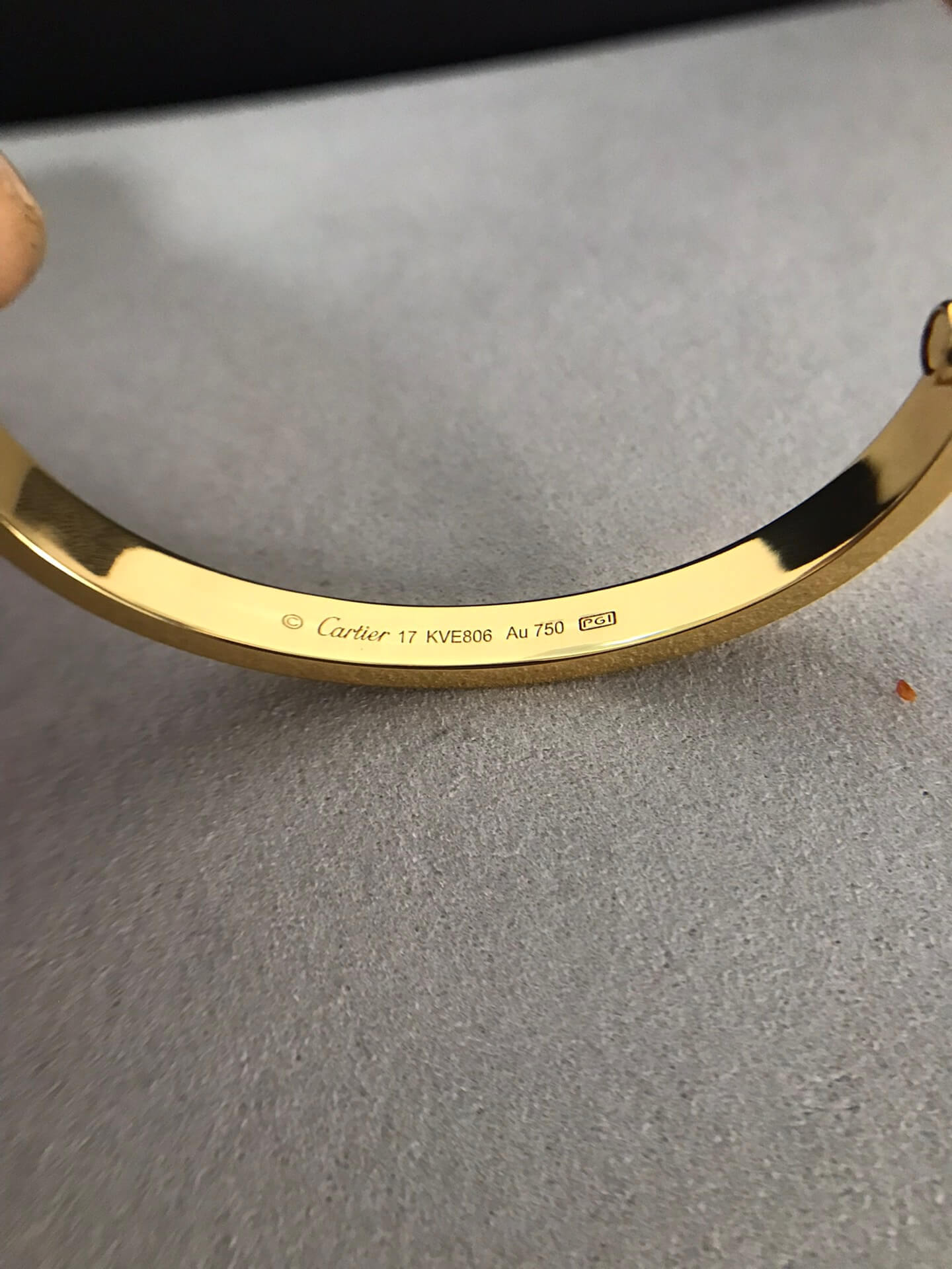 Cartier Love Bangle Plain (Thick Band)