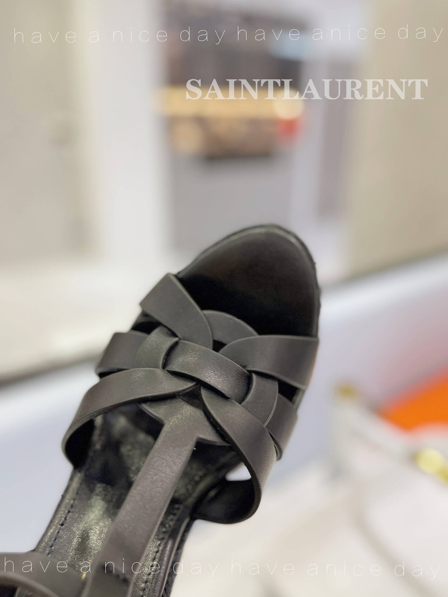 YSL Tribute Wedges