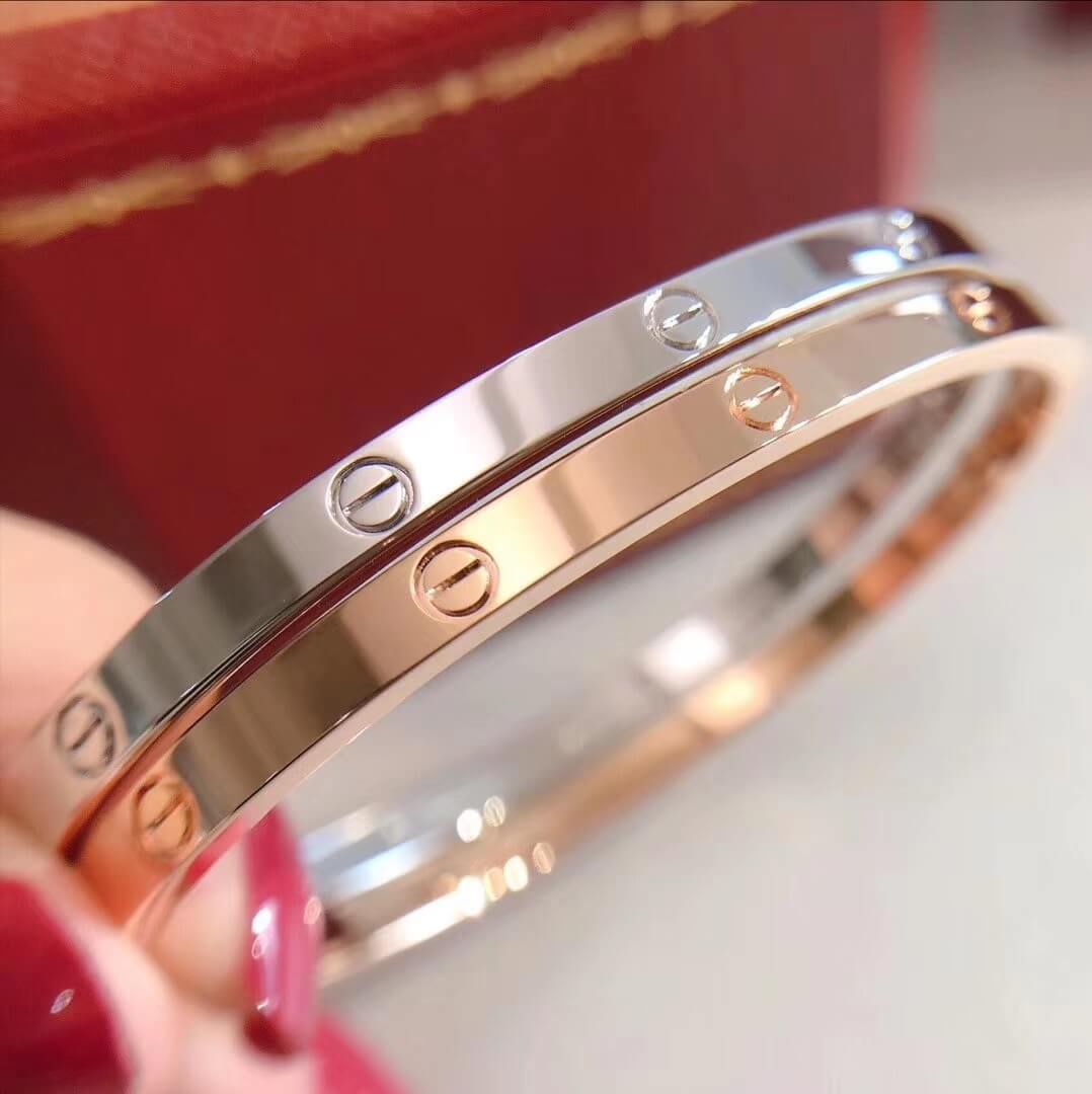 Cartier Love Bangles (Thin Band)